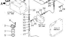 Шланг 268-18-19090 Komatsu
