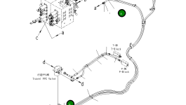 Шланг 21M-62-33320 Komatsu