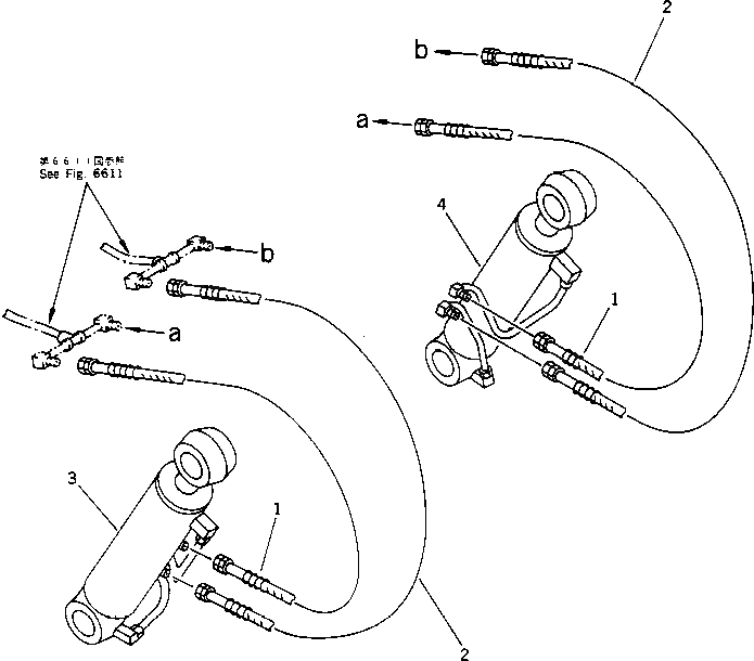 Шланг 07086-00509 Komatsu