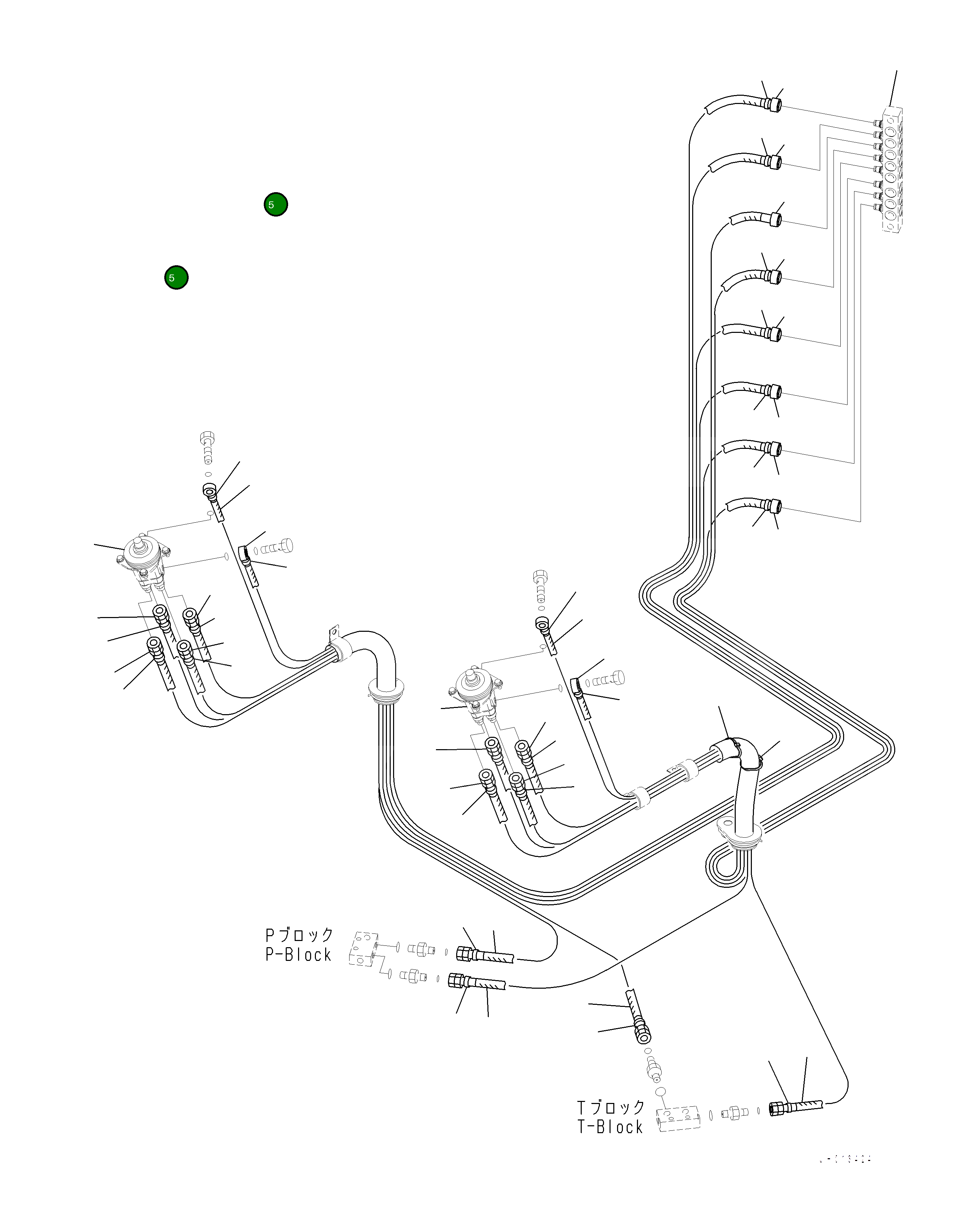 Шланг 208-62-21360 Komatsu