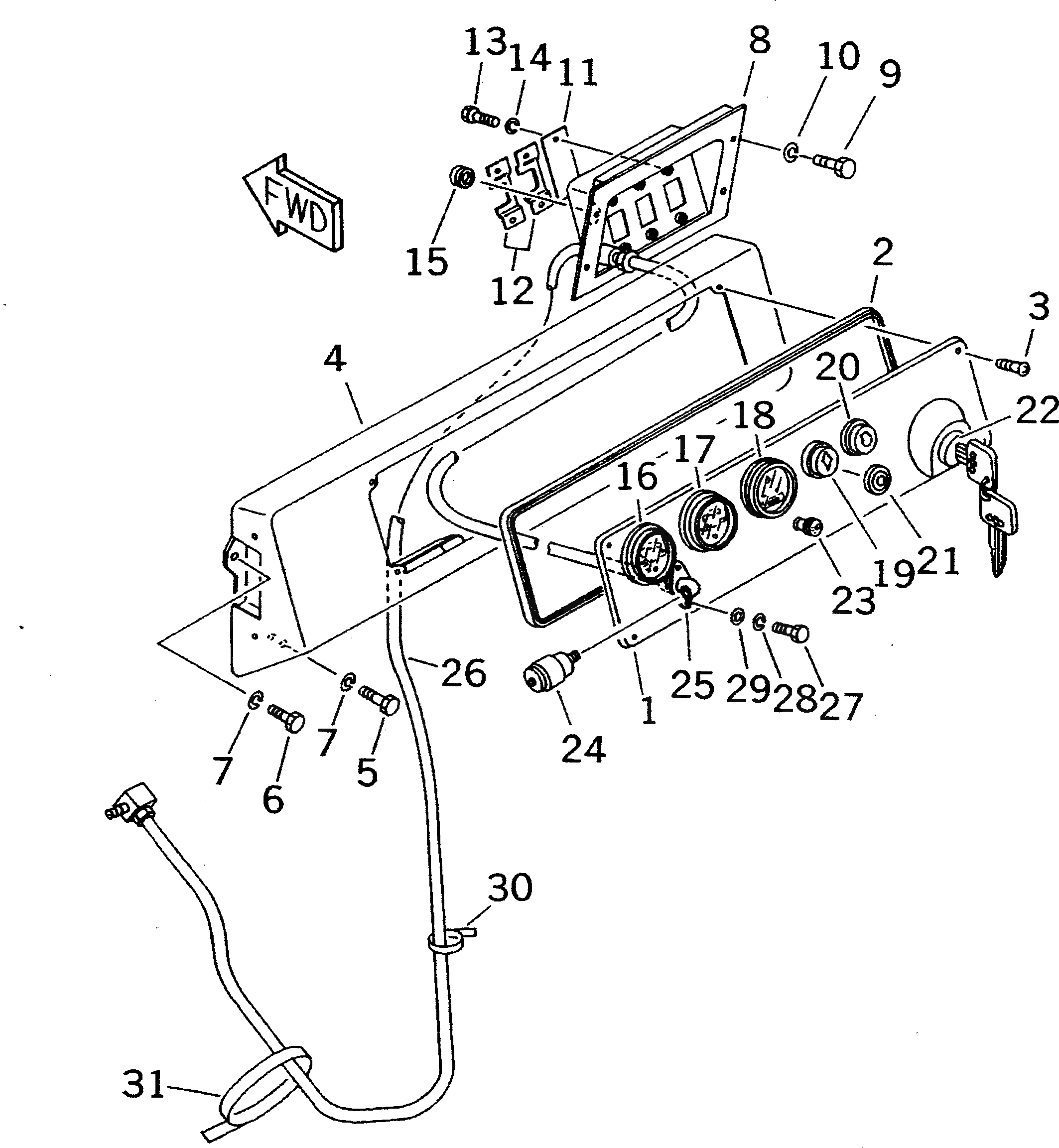 Шланг 08671-40150 Komatsu