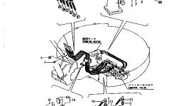 Шланг YM172175-78530 Komatsu