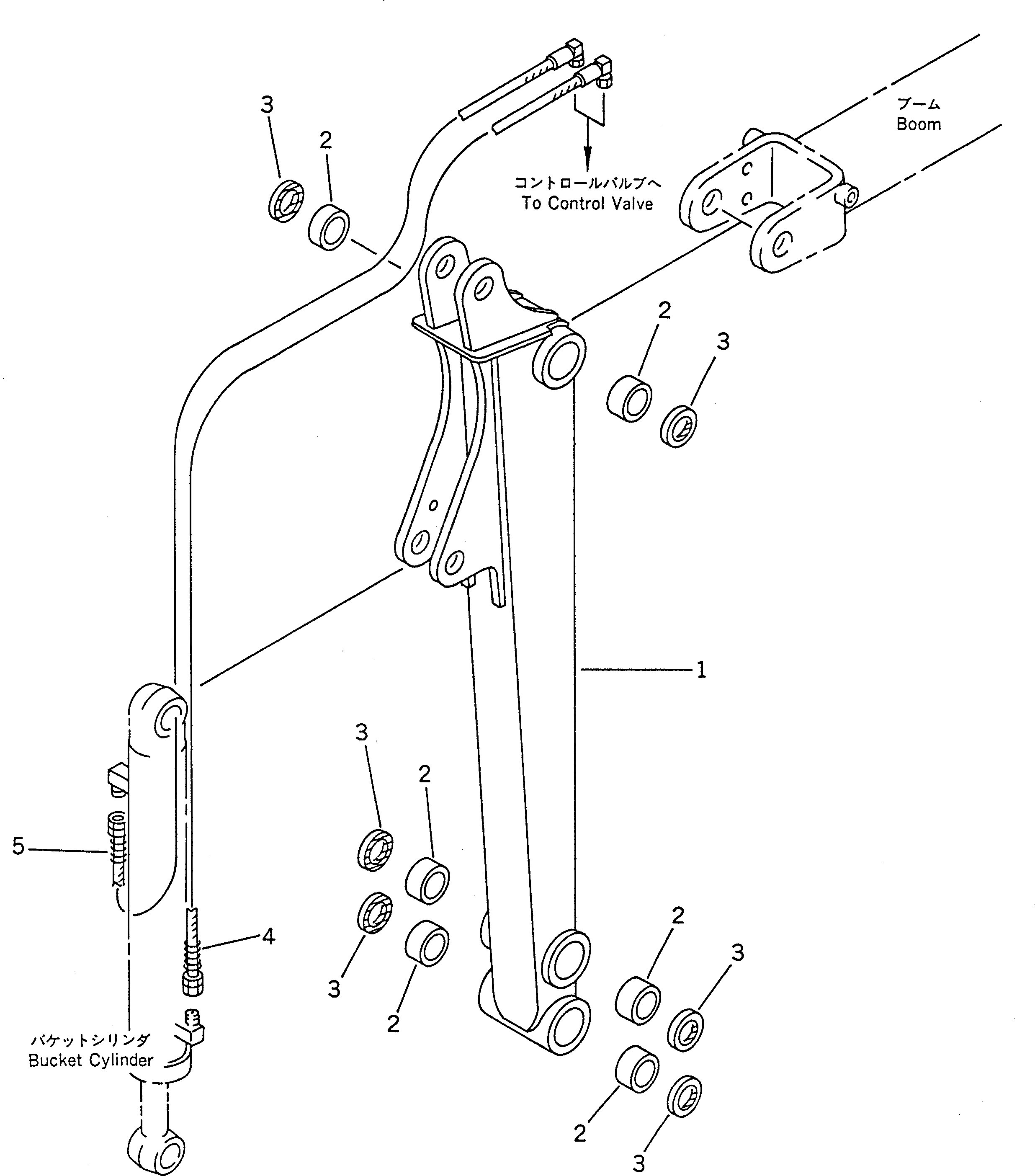Шланг 21A-943-1221 Komatsu