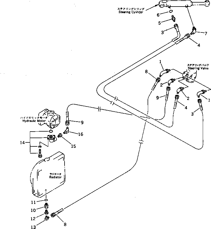 Шланг 267-97-52360 Komatsu