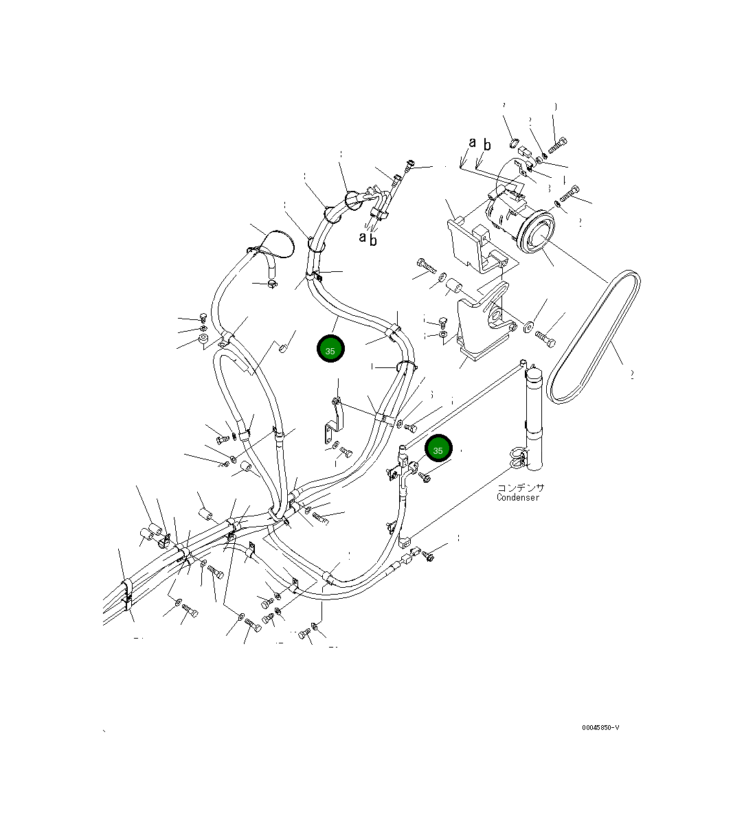 Шланг 20Y-810-1141 Komatsu