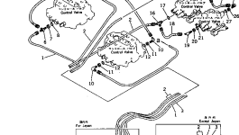 Шланг 22W-44-13650 Komatsu