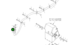 Шланг 07627-00465 Komatsu