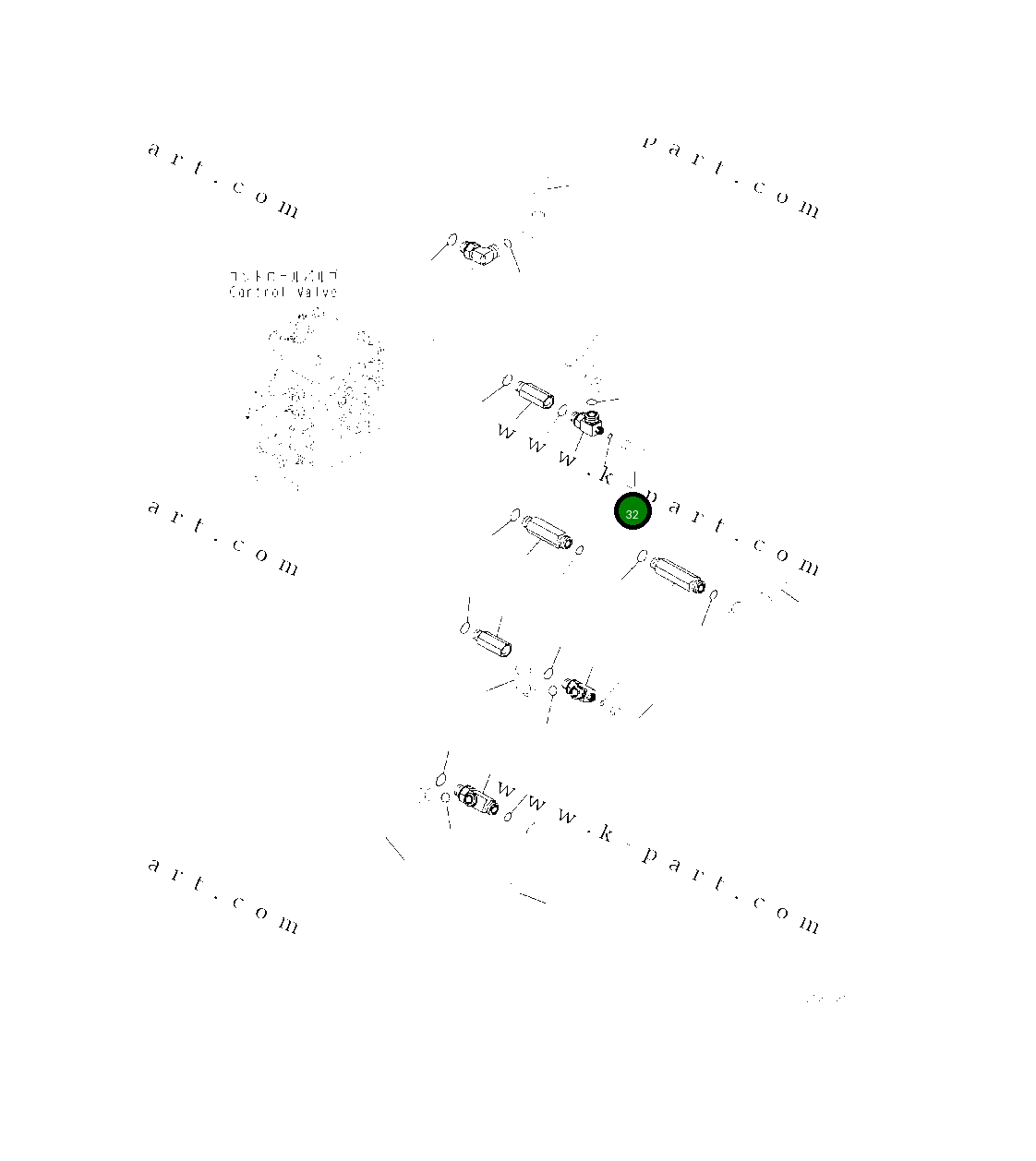 Шланг 418-T90-5990 Komatsu