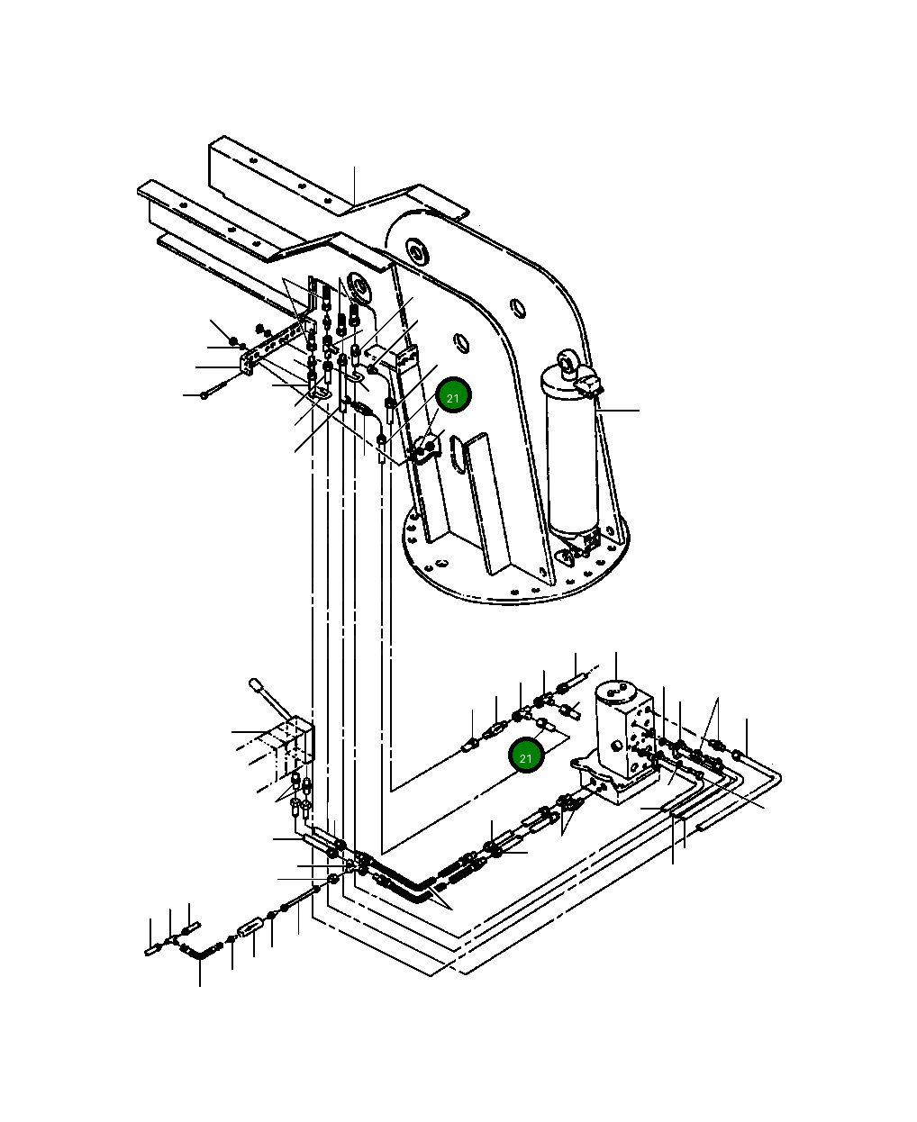 Шланг 163 236 Komatsu