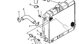 Шланг 258-20-14341 Komatsu