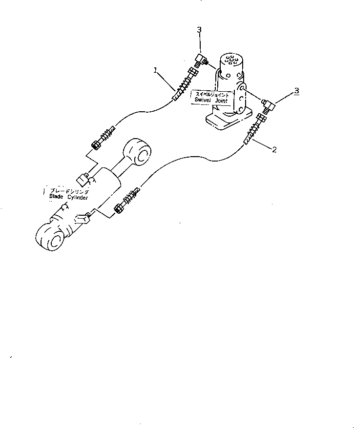 Шланг 20M-62-71330 Komatsu