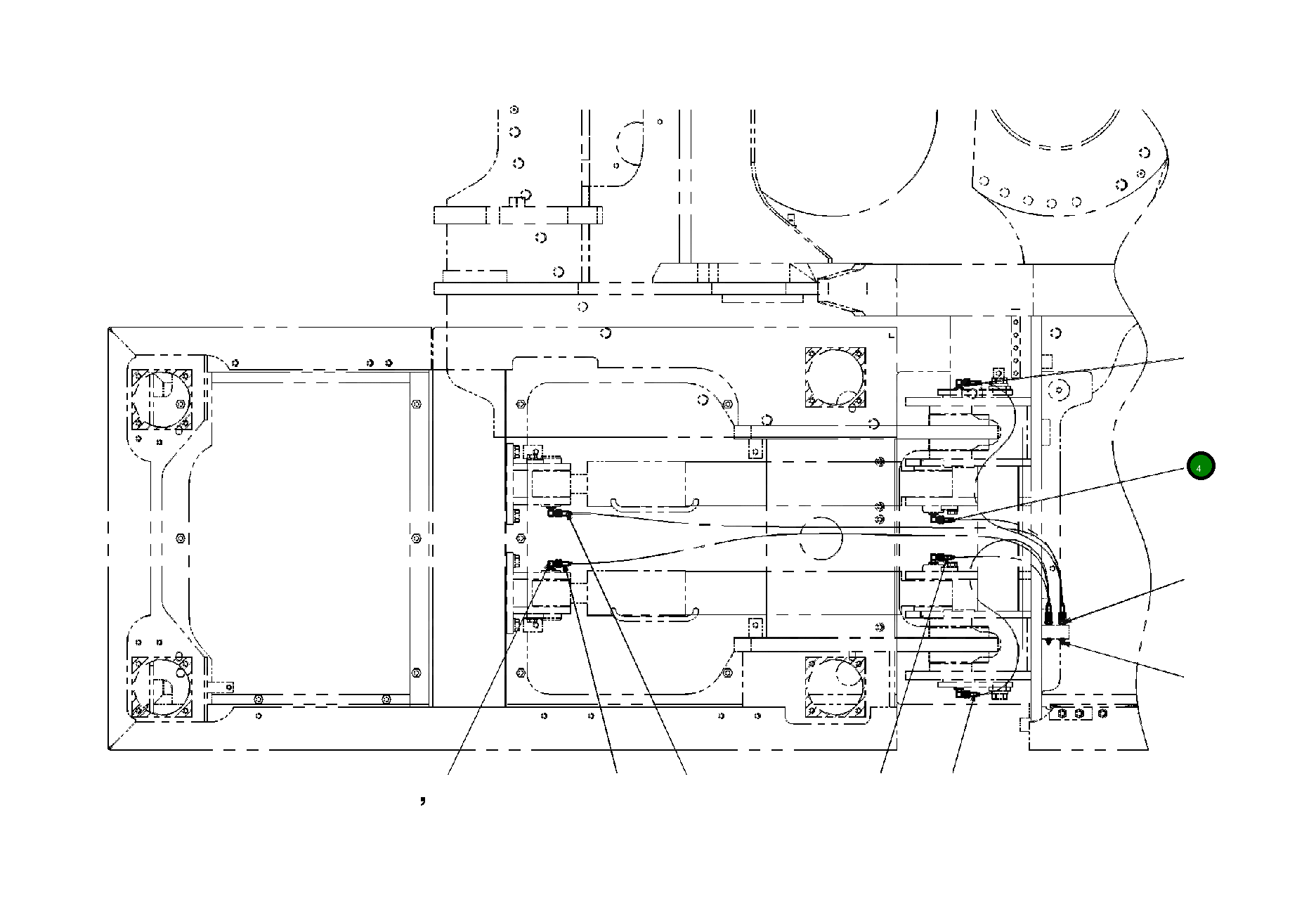 Шланг 207-70-KD330 Komatsu