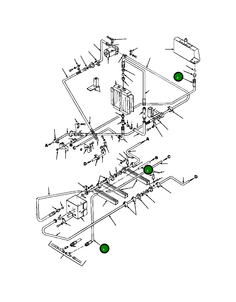 Шланг 158 950 Komatsu