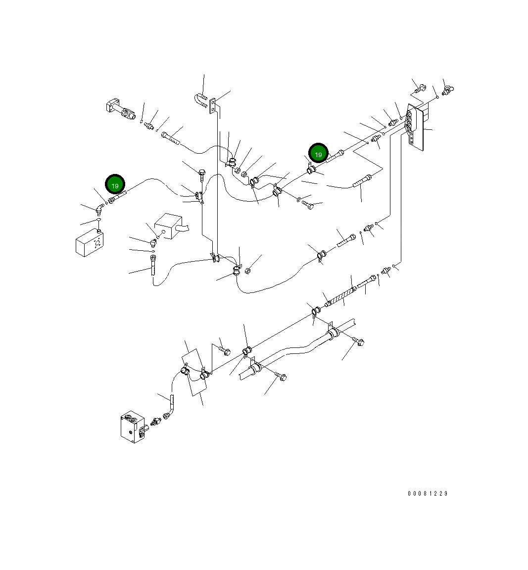 Шланг 02765-00214 Komatsu