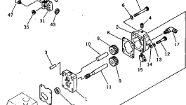 Шестерня,L.H. CU170942 Komatsu