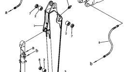 Шланг 07121-20511 Komatsu