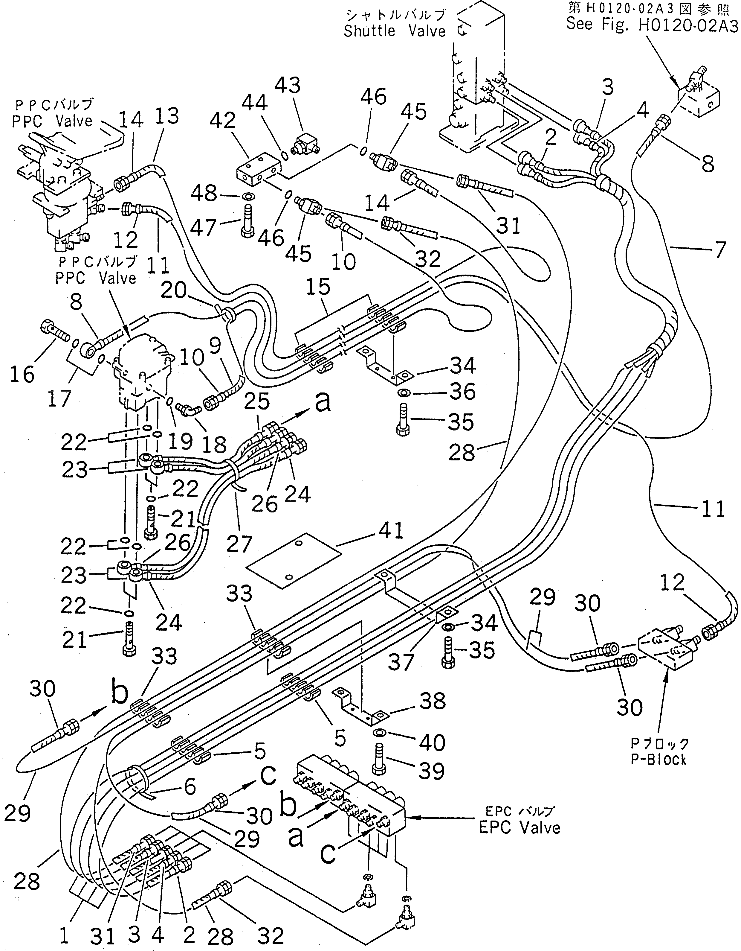 Шланг 20Y-62-24691 Komatsu
