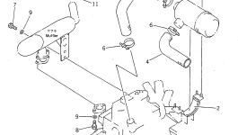 Шланг FF7822-02350 Komatsu