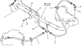 Шланг 07102-20516 Komatsu