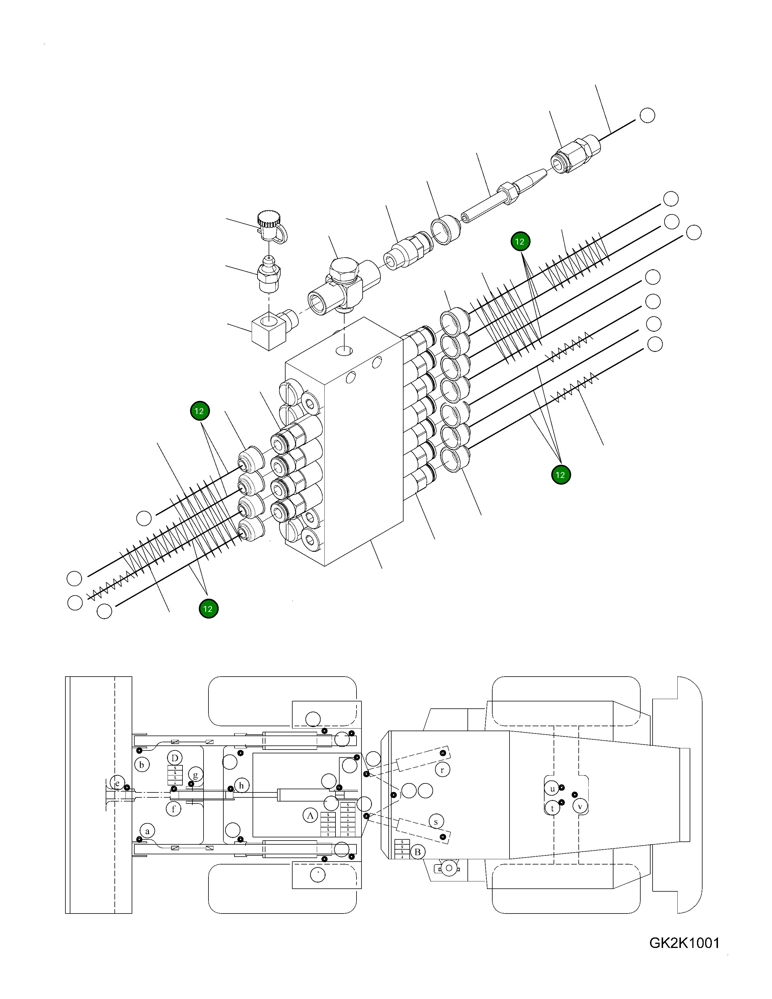 Шланг, 25M 42W-09-H0P08 Komatsu