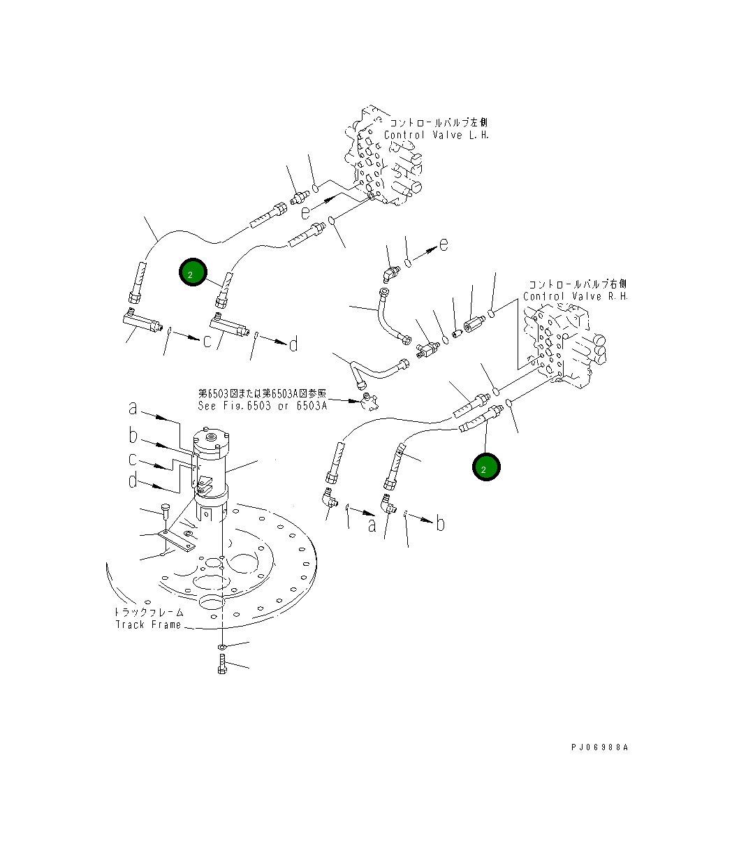 Шланг 201-62-65730 Komatsu