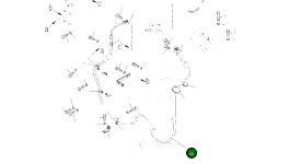 Шланг 2A7-979-1121 Komatsu