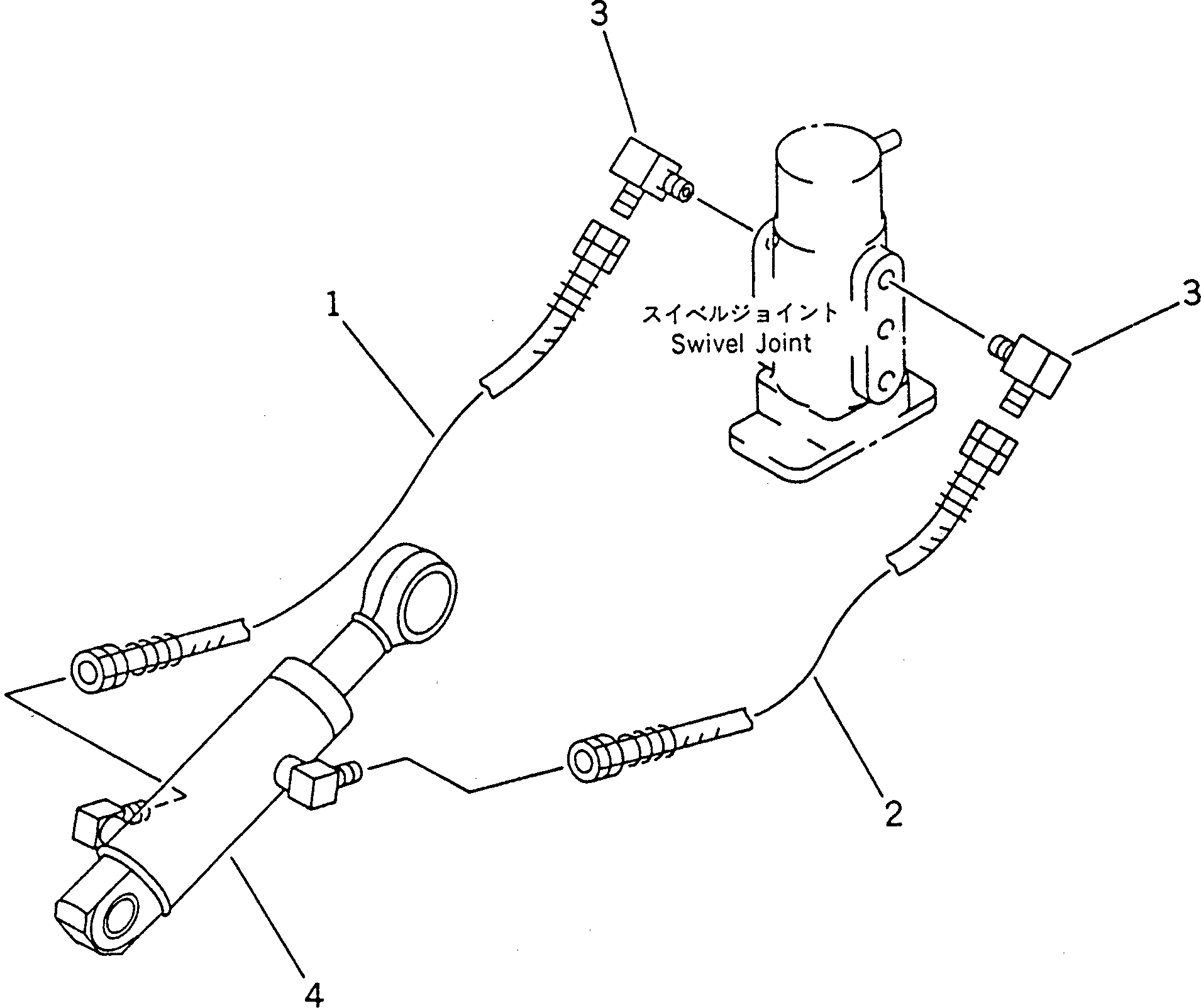 Шланг 21A-62-11140 Komatsu
