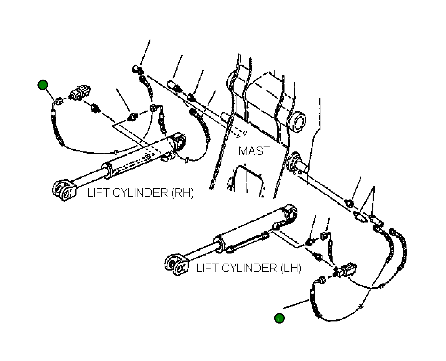 Шланг 20K-62-KA410 Komatsu