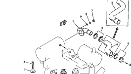 Шланг 11T-01-11140 Komatsu