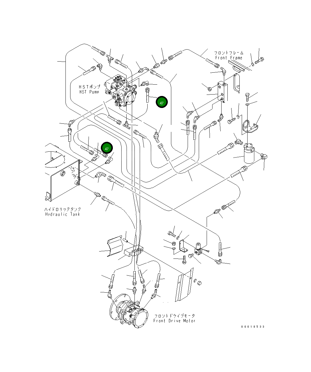 Шланг 267-97-10646 Komatsu