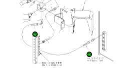 Шланг 22U-62-23870 Komatsu
