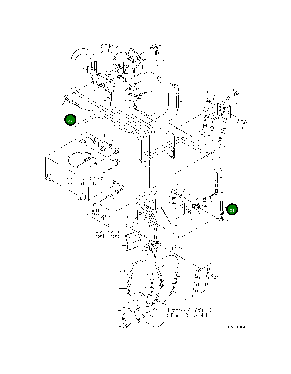 Шланг 267-97-50223 Komatsu