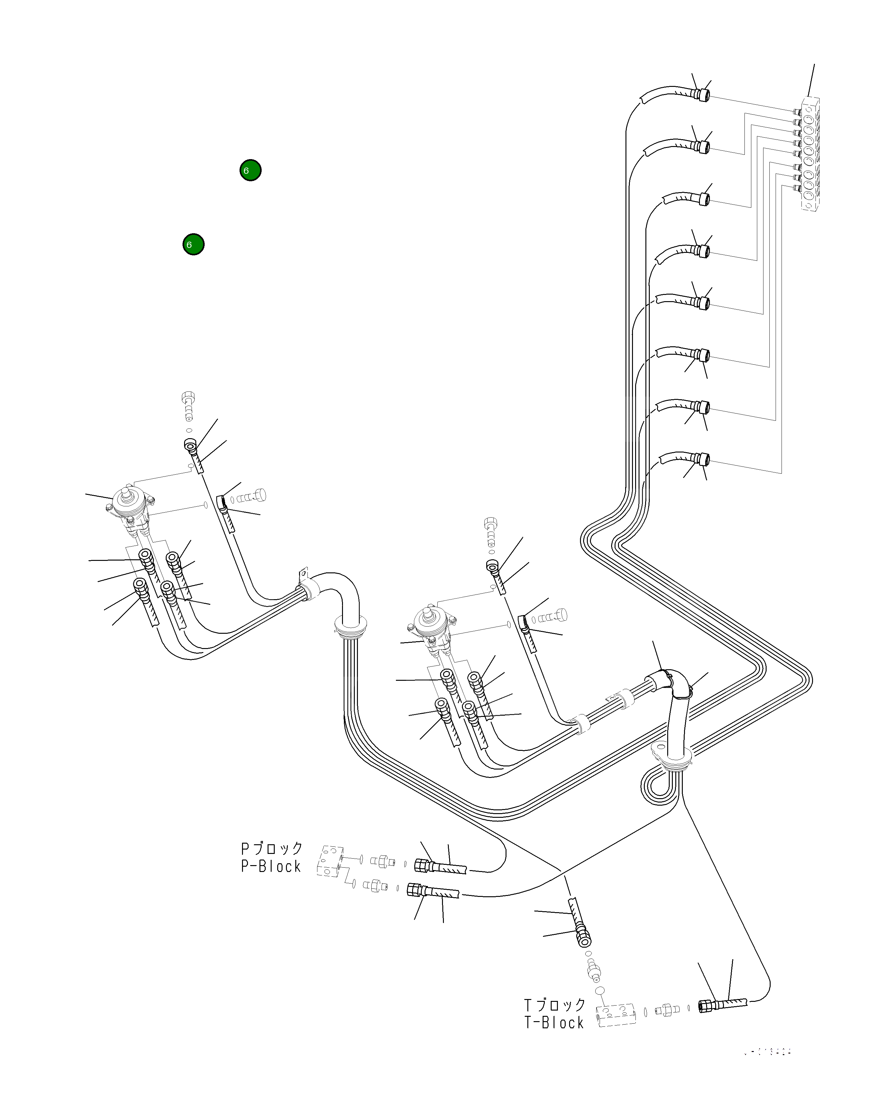 Шланг 2A7-62-12240 Komatsu