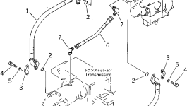 Шланг 273-60-14110 Komatsu