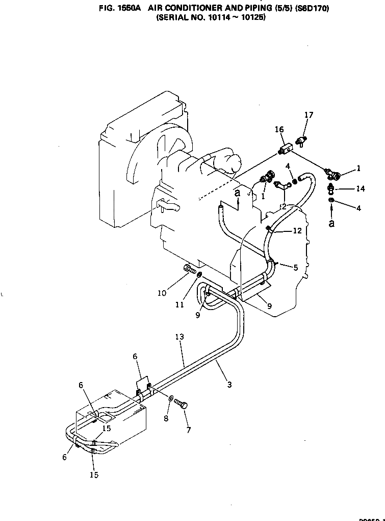 Шланг 09483-16800 Komatsu
