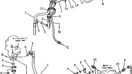 Шланг 205-62-72730 Komatsu