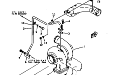 Шланг 07260-22032 Komatsu