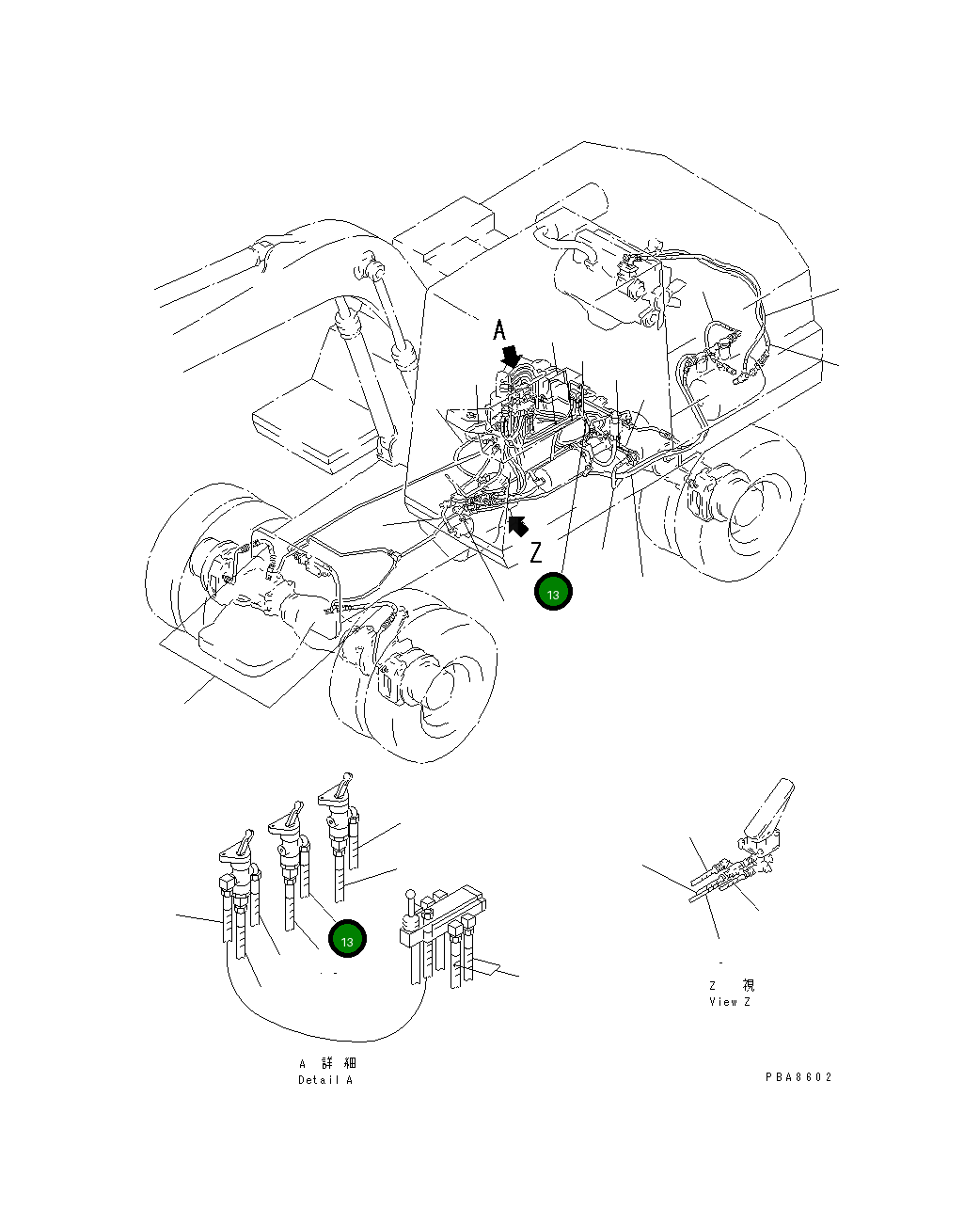 Шланг 20D-68-41390 Komatsu