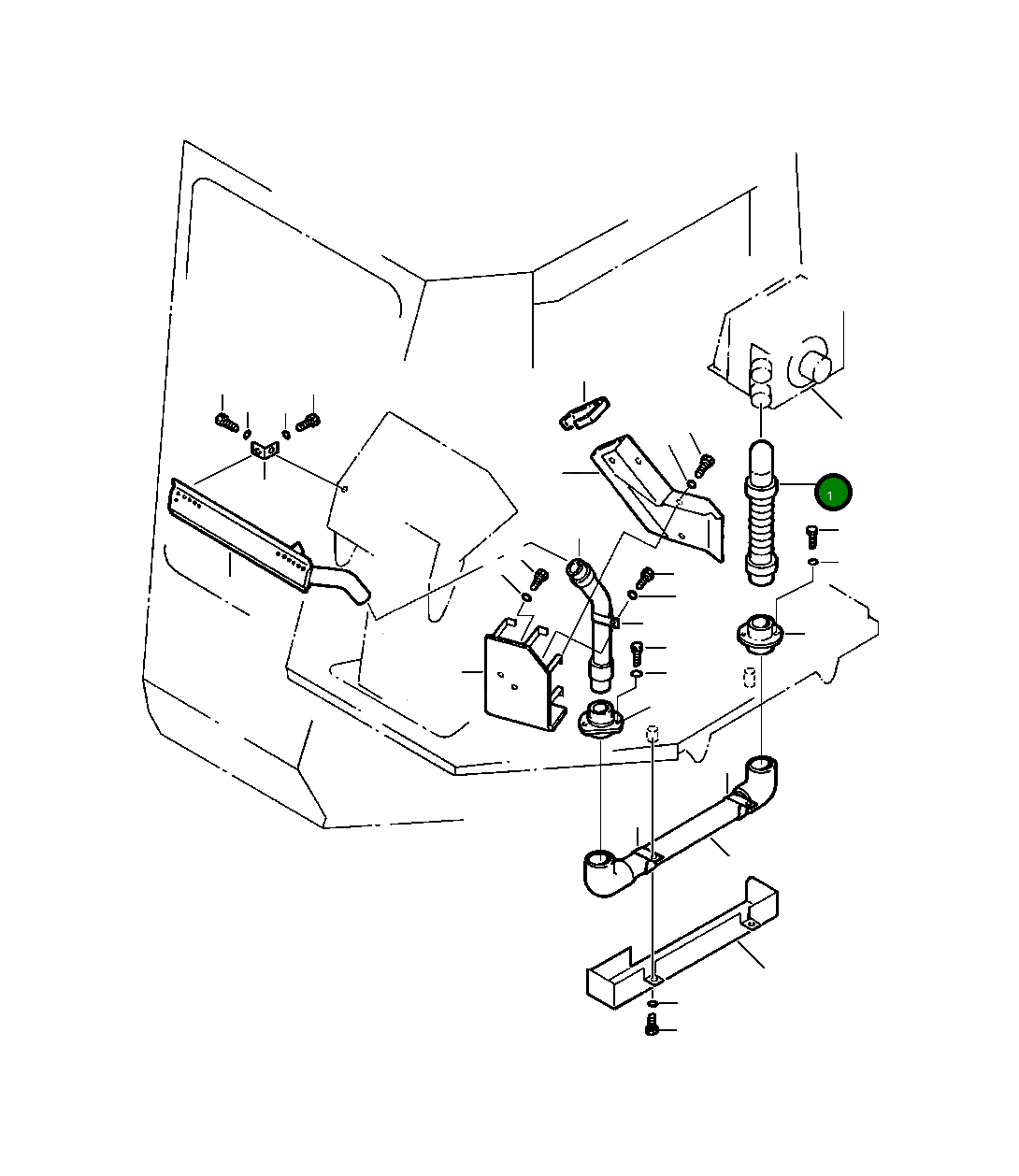 Шланг 416-942-1730 Komatsu