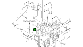 Шланг 02762-204A5 Komatsu
