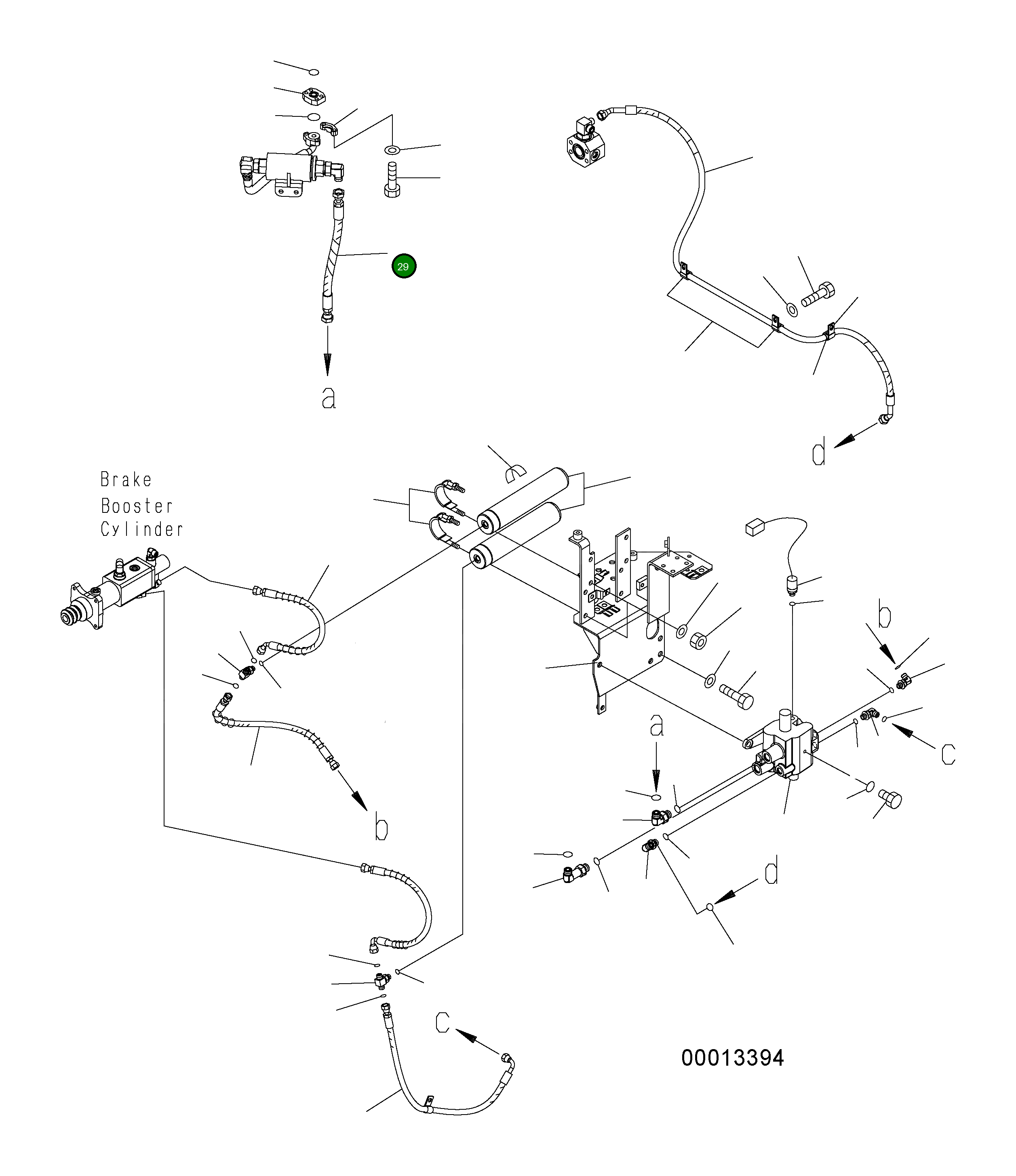 Шланг 416-43-37380 Komatsu