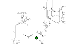 Шланг 02765-00421 Komatsu
