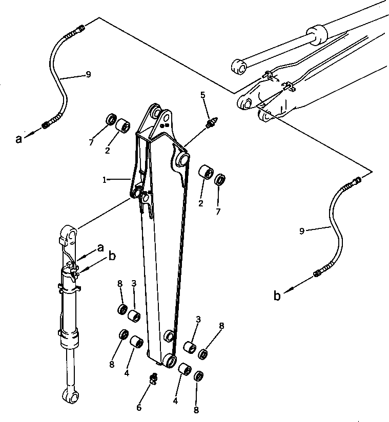 Шланг 07121-20511 Komatsu