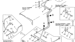 Шланг 07102-30440 Komatsu