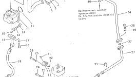 Шланг 195-49-13230 Komatsu