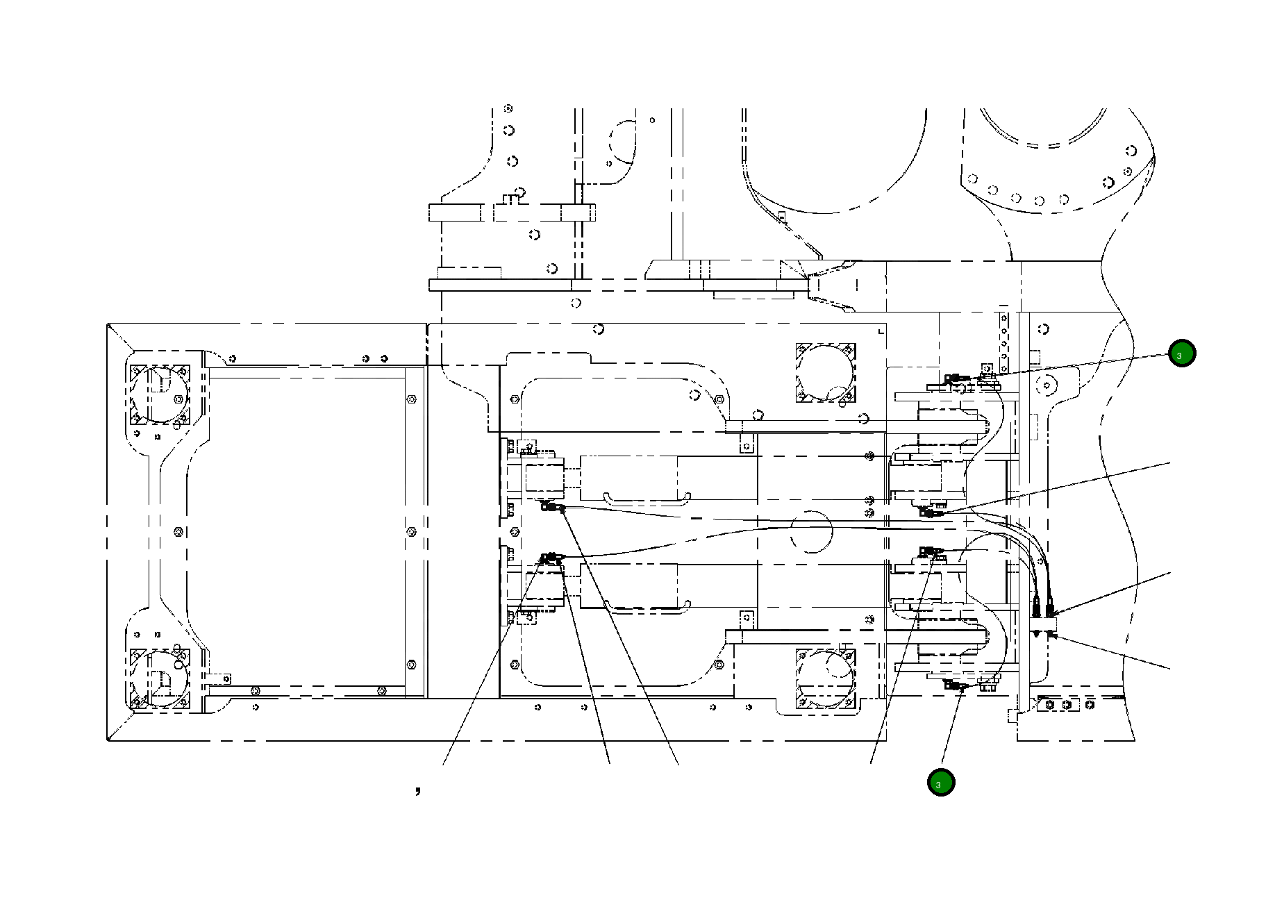 Шланг 207-70-KD320 Komatsu