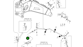 Шланг 07085-11015 Komatsu
