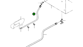 Шланг 1237 524 H1 Komatsu