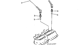 Шланг 20M-62-68270 Komatsu