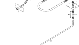Шланг BW034993 Komatsu